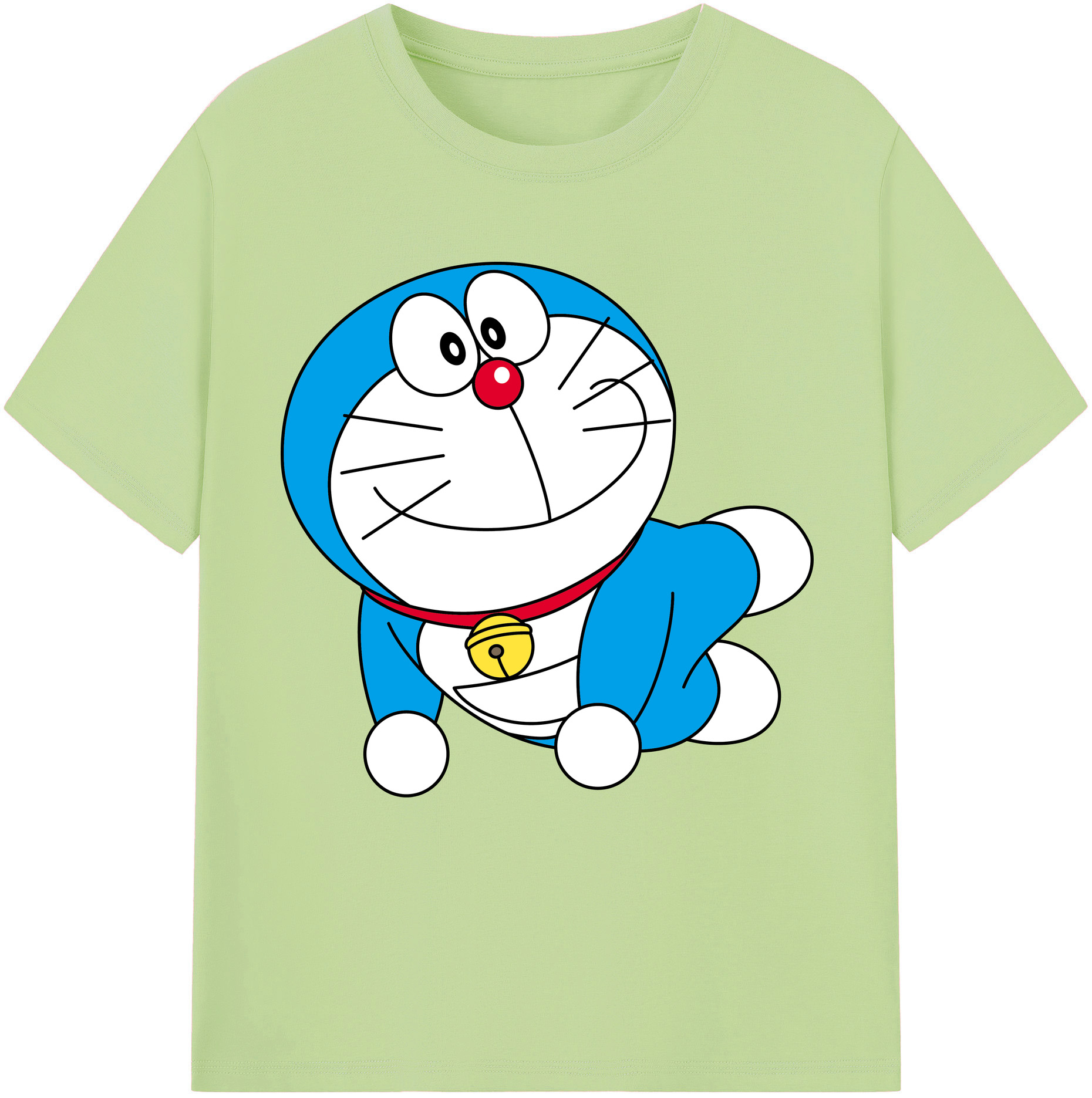 （画像用） ドラえもん Doraemon 綿100％半袖Tシャツ（フロントプリント）